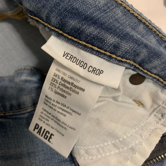 PAIGE Verdugo Crop Jeans - Picture 3 of 4